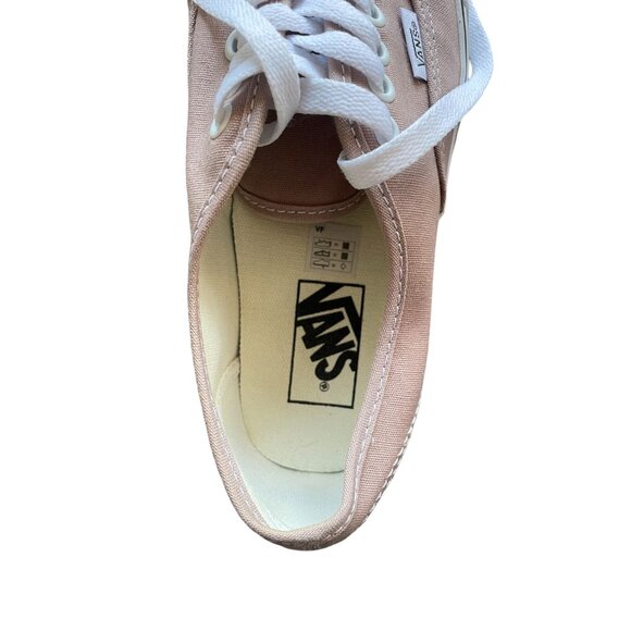 Vans Authentic Canvas Sneakers – Warm Taupe Brown (Women’s 8 / Men’s 6.5) - Picture 7 of 12